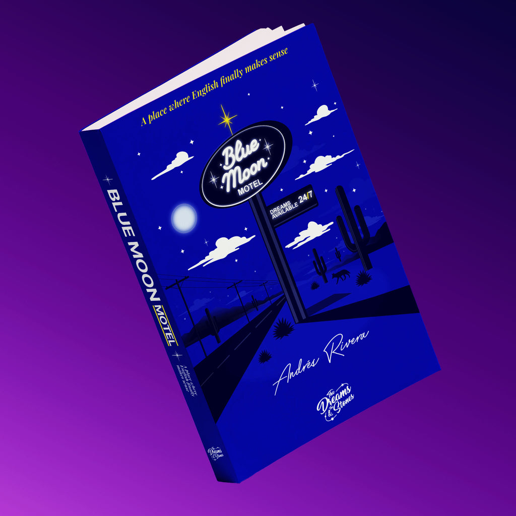 Blue Moon Motel Book | The Dreams & The Stones® (Paperback)